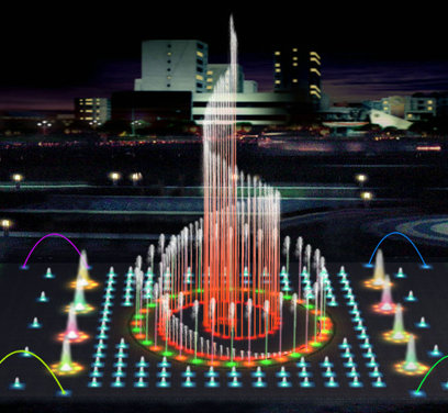 廣場(chǎng)噴泉